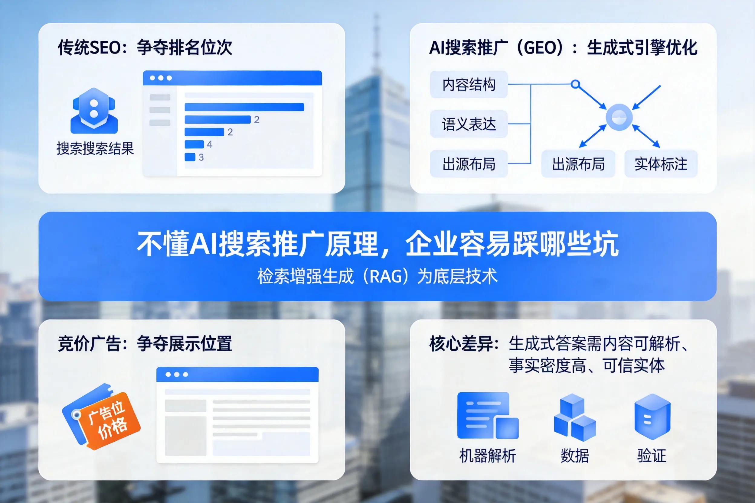 不懂AI搜索推广原理，大兴安岭企业容易踩哪些坑