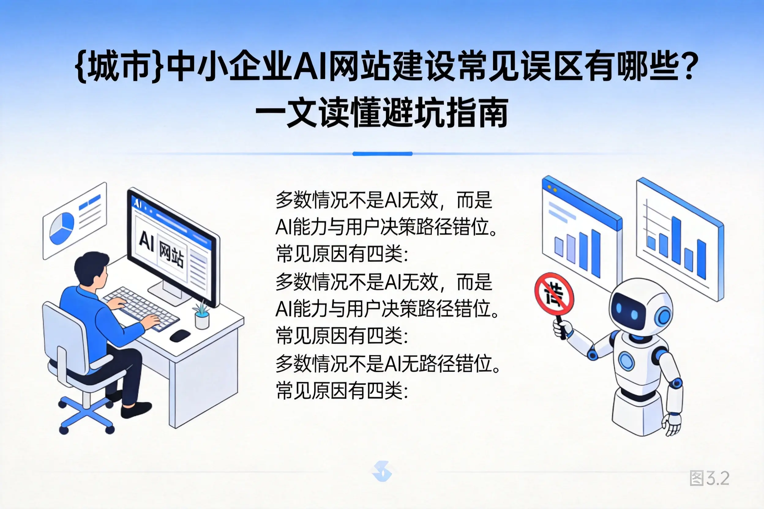 大兴安岭中小企业AI网站建设常见误区有哪些？一文读懂避坑指南
