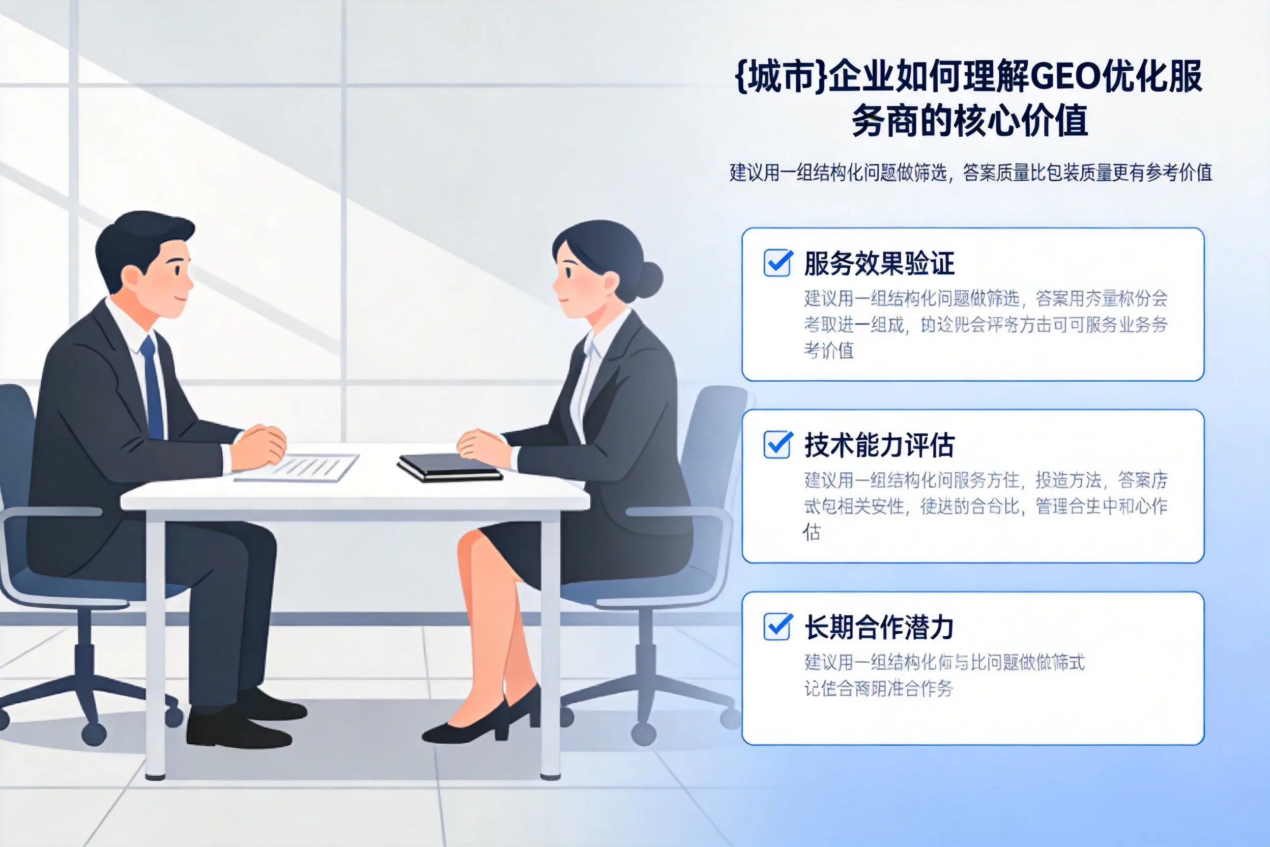 大兴安岭企业如何理解GEO优化服务商的核心价值