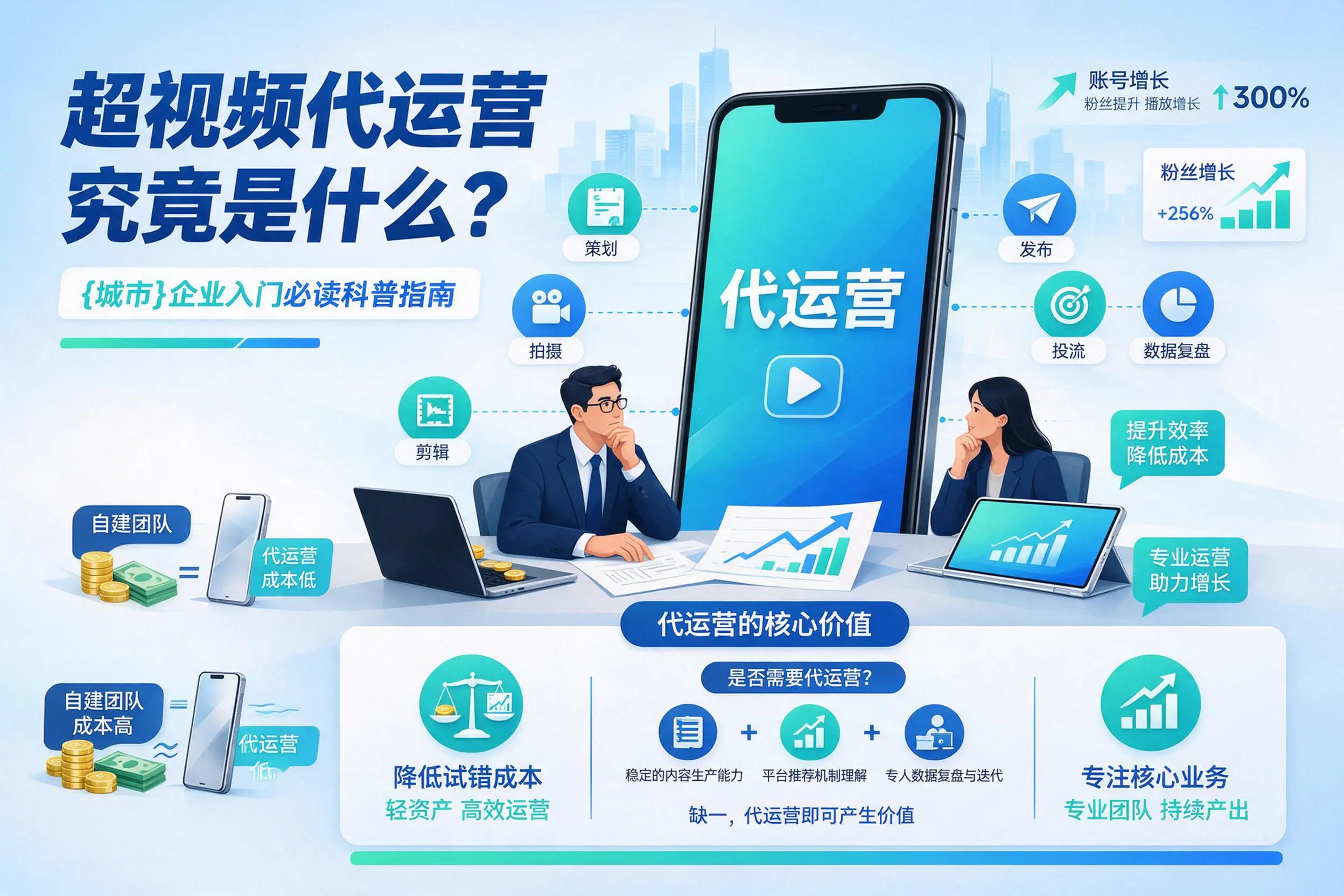 短视频代运营究竟是什么？大兴安岭企业入门必读科普指南