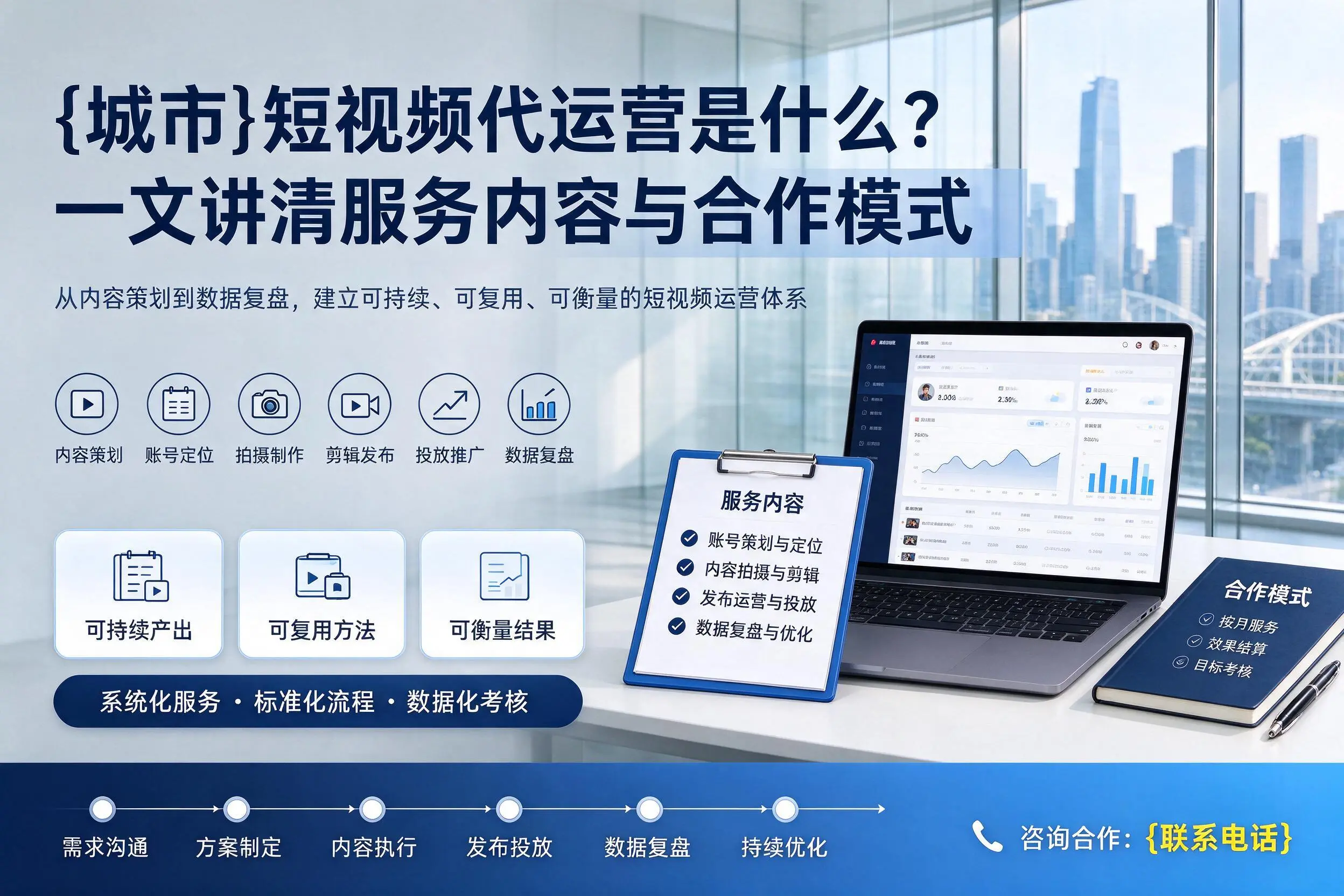大兴安岭短视频代运营是什么?一文讲清服务内容与合作模式